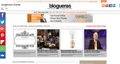Desktop Screenshot of blogueras.net